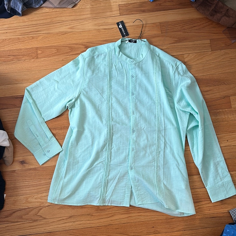 CoofAndy Long sleeve button down NWT